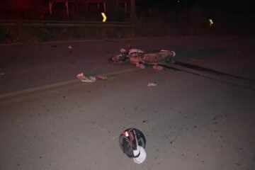 Batida de frente entre motos deixa dois mortos em Itabira