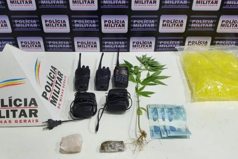 Operações repressivas apreendem drogas e armas em Caratinga