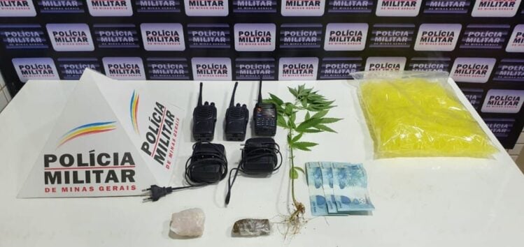 Operações repressivas apreendem drogas e armas em Caratinga