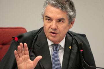 O ex-ministro Marco Aurélio de Mello critica gesto obsceno de Moraes na Neo Química Arena