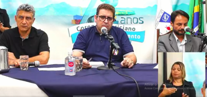 Prefeito de Fabriciano ataca o lockdown e anuncia saída da onda roxa