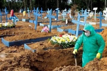Brasil supera pela primeira vez os 4 mil mortos por Covid-19 em 24h