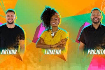 Arthur, Lumena e Projota estão no quinto paredão do BBB21