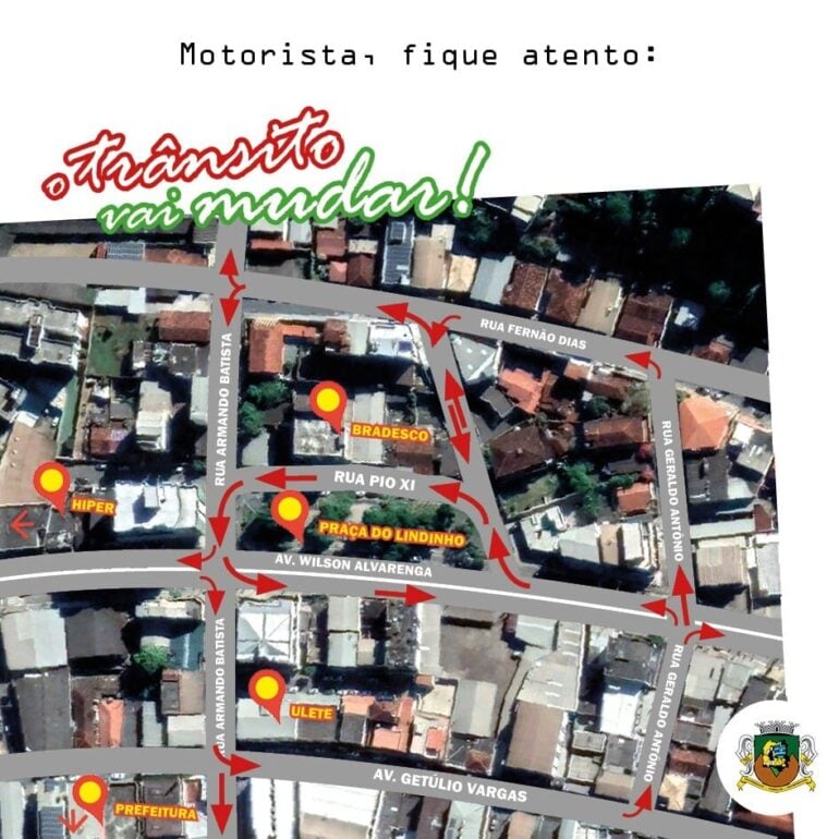 Prefeitura de Monlevade finaliza preparativos para alterações no trânsito do Centro