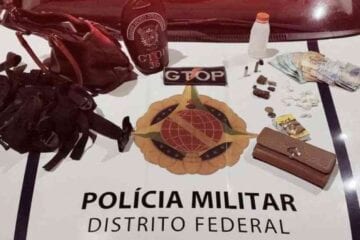 Polícia encerra festa com aglomeração, armas e tráfico de drogas