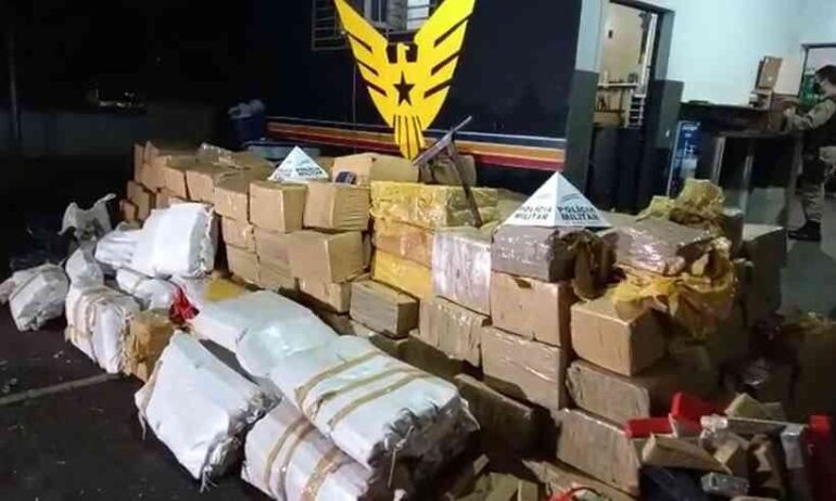 Homem é preso com 7 toneladas de maconha em casa no interior de Minas