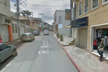 Trânsito interrompido nas ruas Água Santa e Daniel Jardim de Grisolia