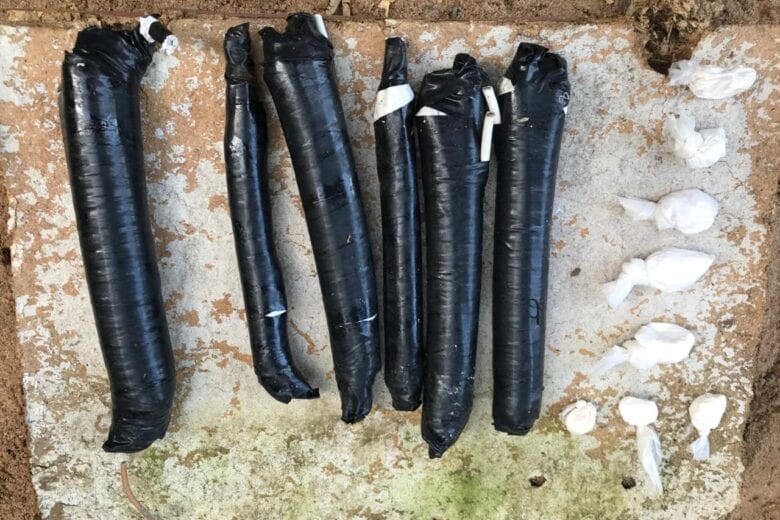 PM encontra explosivos no quintal de uma residência em Ipatinga