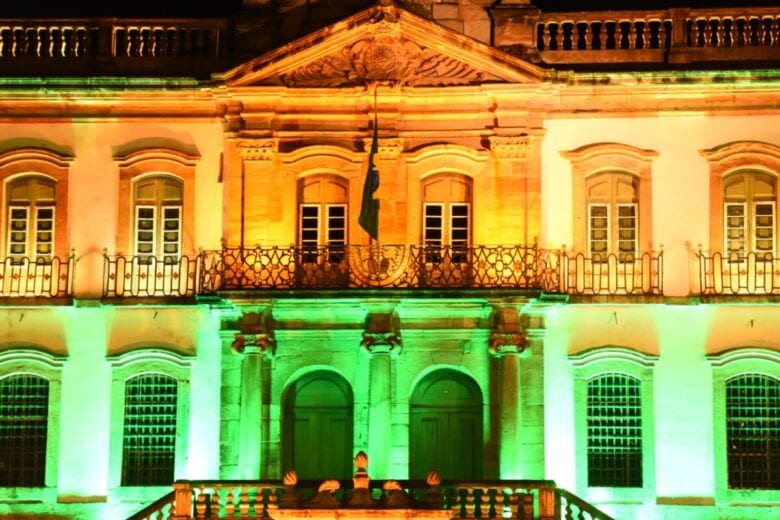 A homenagem à Inconfidência em Ouro Preto; veja fotos