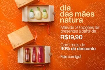 Dia das Mães: os melhores presentes, a partir de R$ 19,90 na Natura Itabira; confira opções