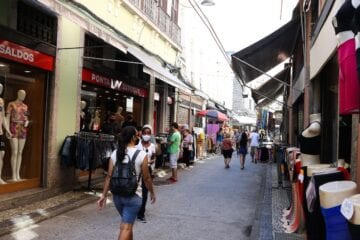 Vendas do comércio carioca caem 12,5% no primeiro trimestre de 2021
