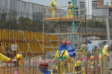 Construção tem inflação de 0,95% em abril