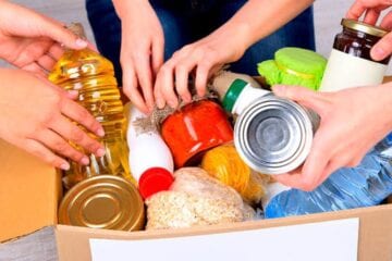 Una promove arrecadação de alimentos para famílias carentes de Itabira