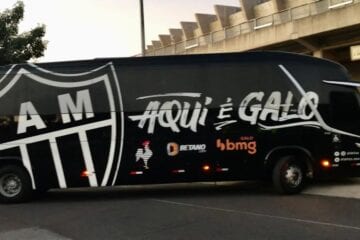 Atlético x Cerro Porteño: veja como foram as chegadas dos times ao Mineirão
