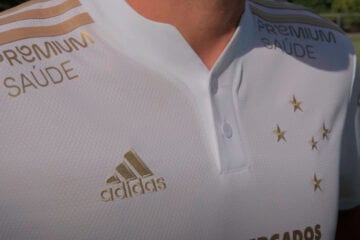 Cruzeiro lança nova camisa branca produzida pela Adidas; veja detalhes