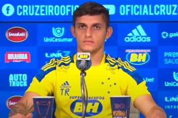 Flávio diz que é cruzeirense desde a infância e revela inspiração em Kroos