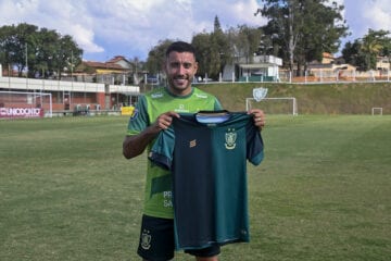 Alan Ruschel  é apresentado no América e diz estar ‘pronto para estrear’
