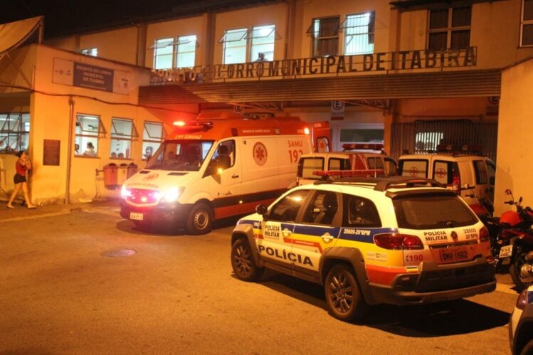 Homem foge após agredir a esposa e o enteado de 1 ano, em Itabira