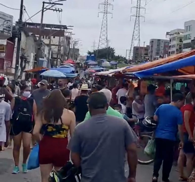 Apesar de aglomerações corriqueiras, Ipatinga afirma que há queda nos números da Covid-19