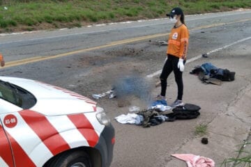 Tentativa de fuga resulta em acidente com morte na BR-381