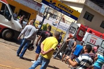 Mulher fica gravemente ferida em acidente na avenida Rio Doce
