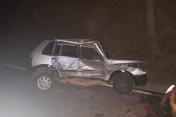 Criança de cinco anos morre em acidente grave na estrada de Nova Era