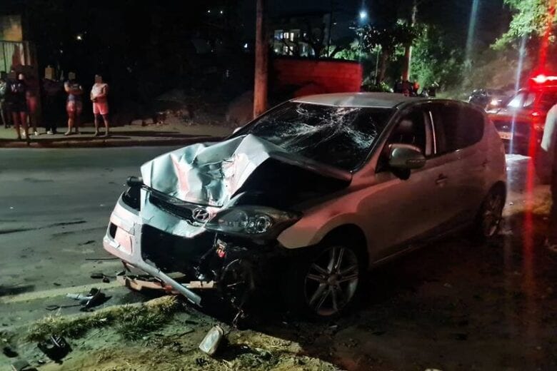 Motociclista socorrido em estado grave após acidente morre em Itabira