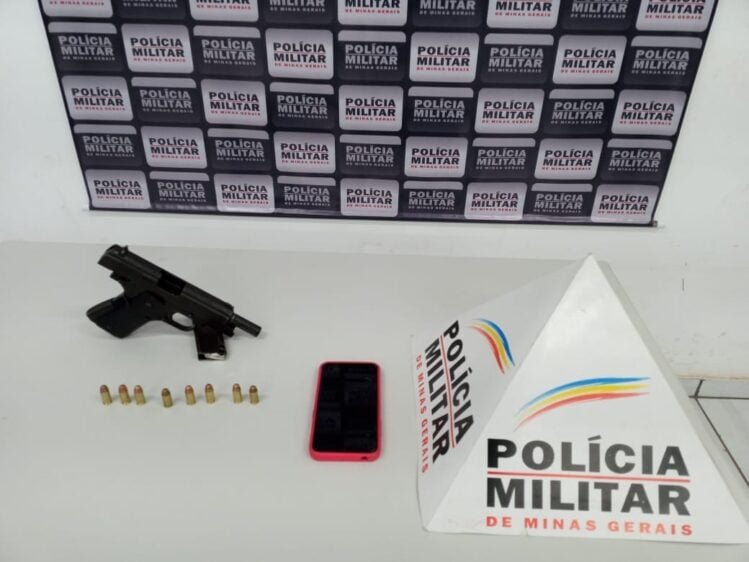Homem é preso armado com pistola no bairro João XXIII
