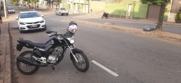 Briga de trânsito termina em acidente no bairro Amazonas
