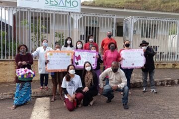 Monlevade: pacientes da Saúde Mental presenteiam servidores da Policlínica