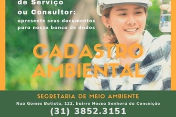 Prefeitura de Monlevade cadastra empresas e consultores ambientais; saiba como