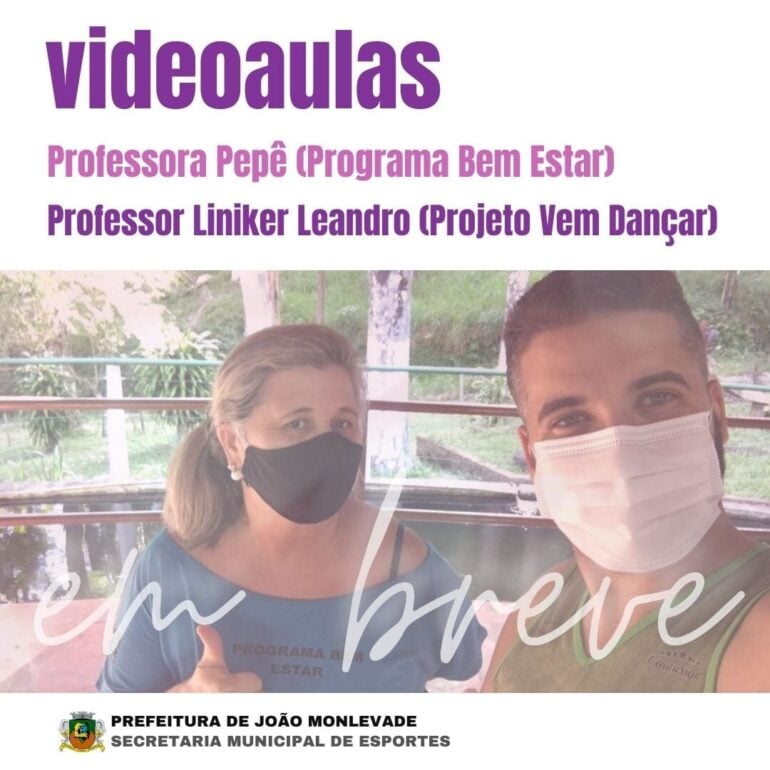 Aulas do Bem Estar e do Vem Dançar retornarão de forma virtual em Monlevade