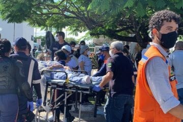 Incêndio toma conta de ala Covid em hospital de Aracaju; quatro morrem