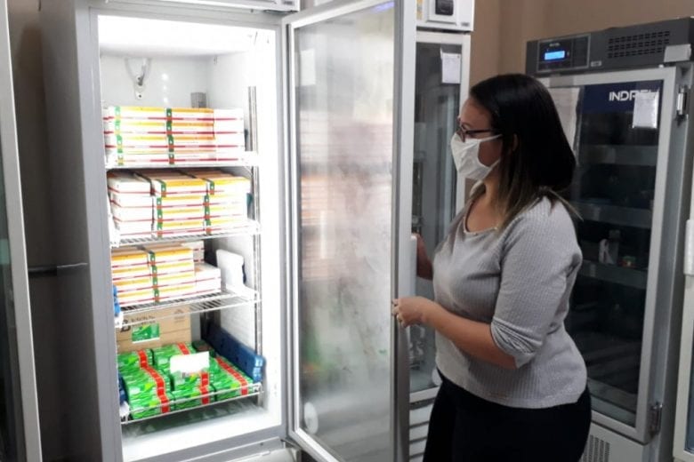 GRS de Itabira recebe quase 19 mil doses de vacinas nesta quarta-feira