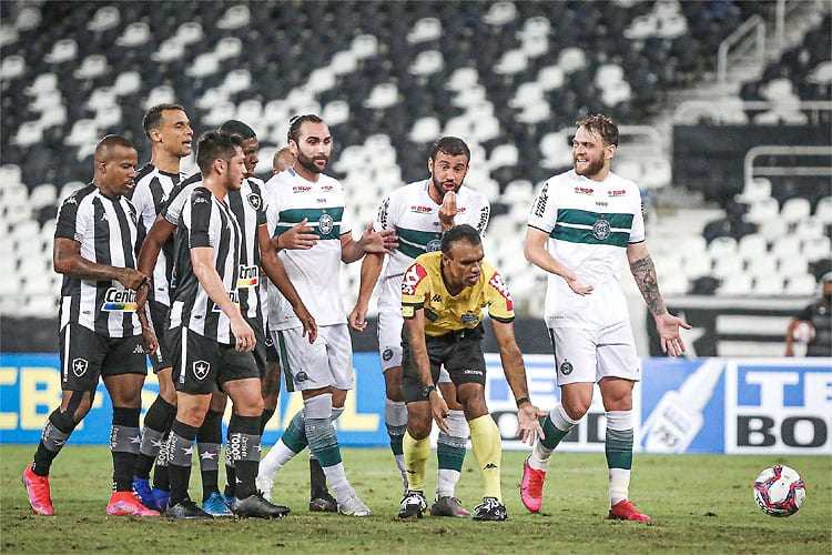 Coritiba aciona STJD por impugnação de jogo contra o Botafogo pela Série B