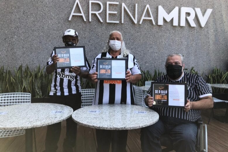 Torcedores símbolos do Galo ganham cadeiras por uma temporada na Arena MRV