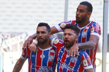 Com 2 de Gilberto, Bahia vence Ceará e aumenta pressão sobre Guto Ferreira