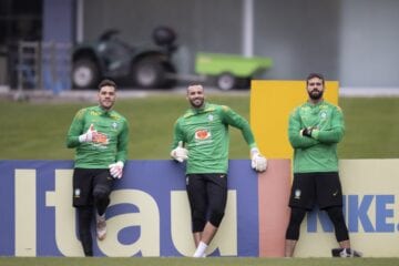 Copa América: Weverton será goleiro da Seleção Brasileira contra a Colômbia