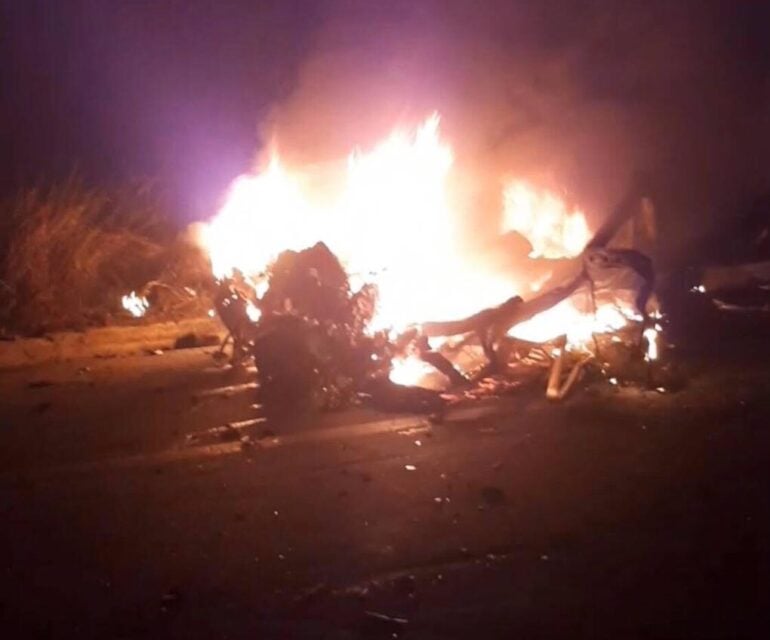 Grave acidente na BR-381 deixa duas pessoas mortas