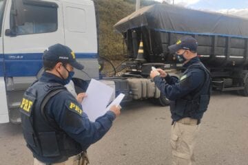 PRF flagra motoristas descumprindo a lei do descanso em Minas