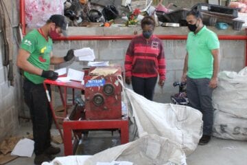 Câmara de Monlevade entrega a Atlimarjom materiais recicláveis