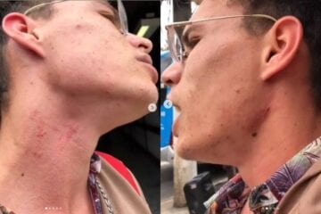 Segurança do metrô dá mata-leão em artista de rua; veja o vídeo