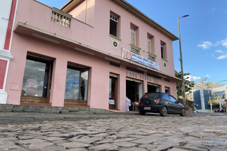 100 anos de história da Casa César, a loja mais longeva de Itabira