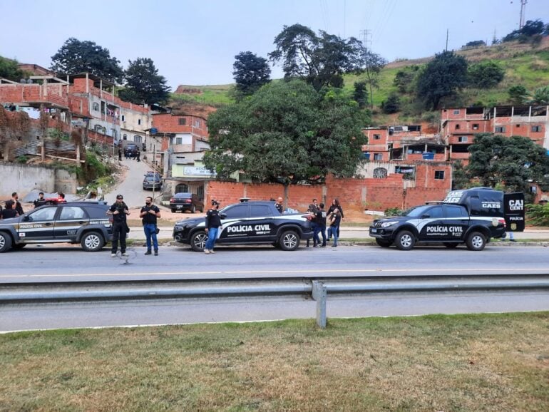 Operação da PCMG contra o tráfico termina com sete presos em Ipatinga