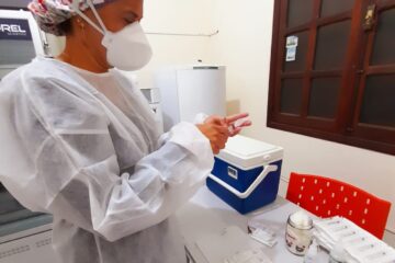 Covid-19: São Gonçalo do Rio Abaixo anuncia que 36,93% da população recebeu a primeira dose
