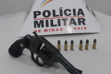 Tático Móvel detém suspeito e apreende arma no Nova Vista