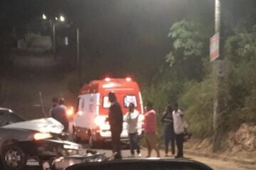 Acidente deixa motociclista ferido no bairro Machado em Itabira