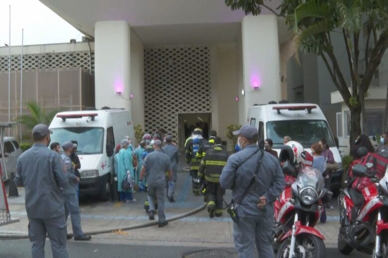 Incêndio em São Paulo: Hospital Pérola Byington tem prédio esvaziado