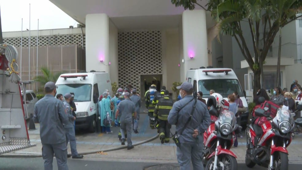 Incêndio em São Paulo: Hospital Pérola Byington tem prédio esvaziado