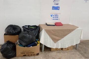 Donativos da campanha de agasalho são entregues para o albergue de Monlevade